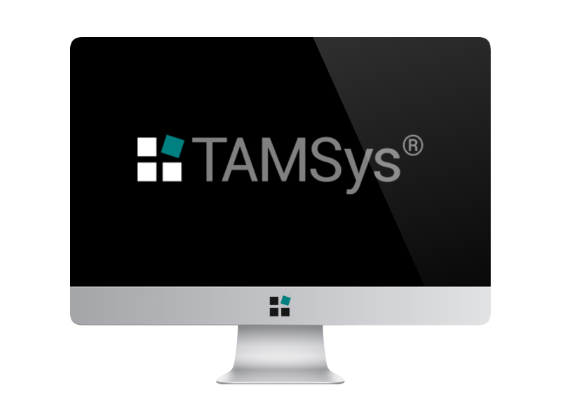 TAMSys logo on screen
